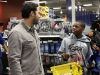 LA Dodger Andre Ethier helps kids go on shopping spree at Burbank Best Buy -4