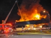 Three-Alarm fire on Victory Blvd. in Burbank
