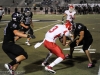 Burroughs vs Hoover Varsity Football 10-18-12  -4483