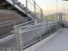 New Handicap ramps are all in place at the Burroughs Stadium.  (Photo by Ross A. Benson)