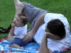 Father and Itty Bitty Son