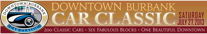 Downtown Burbank Car Classic July 23 