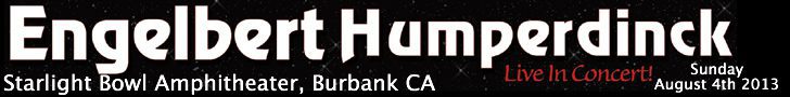 Engelbert Humperdinck June 6 