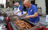 Sausage, sausage, and more sausage. (Photo by Ross A. Benson)