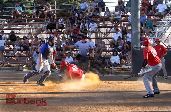 Noah Hord scores for the Indians (Photo by Ross A. Benson)