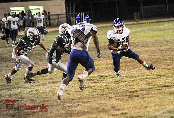 Tony Toledo rushed for a game-high 109 yards (Photo by Craig Sherwood)