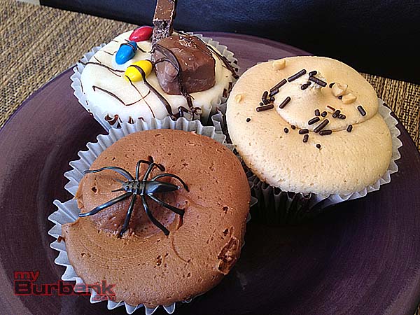 Midnight Delight, Trick-or-treat, Peanut Butter Cup, from foreground left, clockwise rotation. (Photo By Lisa Paredes)