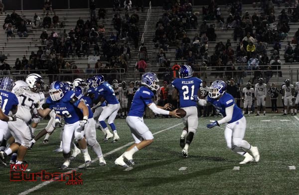 The Burbank offense churned away 632 total yards (Photo by Ross A. Benson)