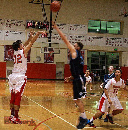 Chris Hovasapian scored 14 points in the win (Photo by Dick Dornan)