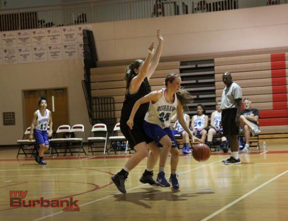 Burbank Girls Basketball (Photo by Ross A. Benson)