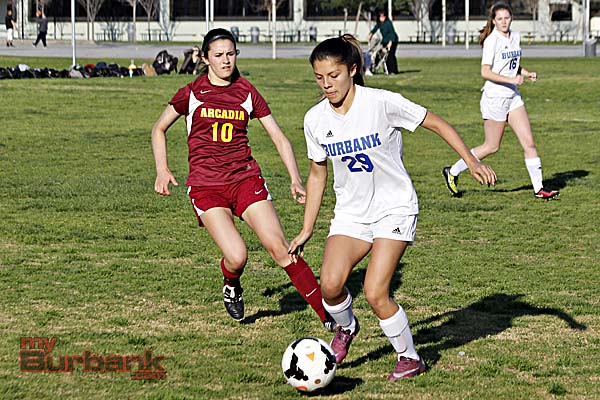 Burbank had no answer for Arcadia on Tuesday (Photo By Edward Tovmassian)