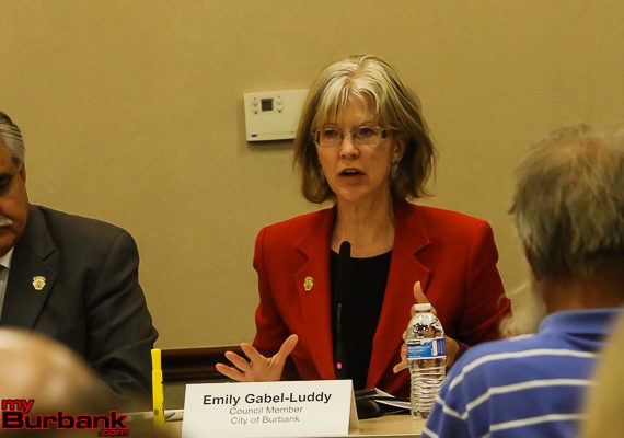 Burbank City Councilwoman Emily Gabel-Luddy.( Photo by ©  Ross A. Benson)
