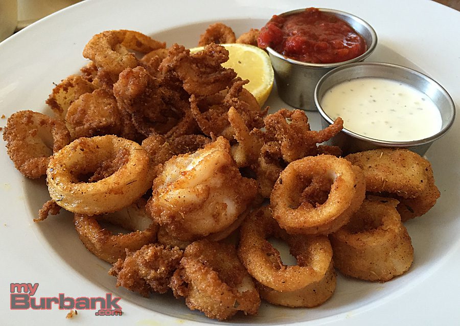 Aby's Cajun Fried Calamari at Frankie's Italian Kitchen Burbank. (Photo By Lisa Paredes)