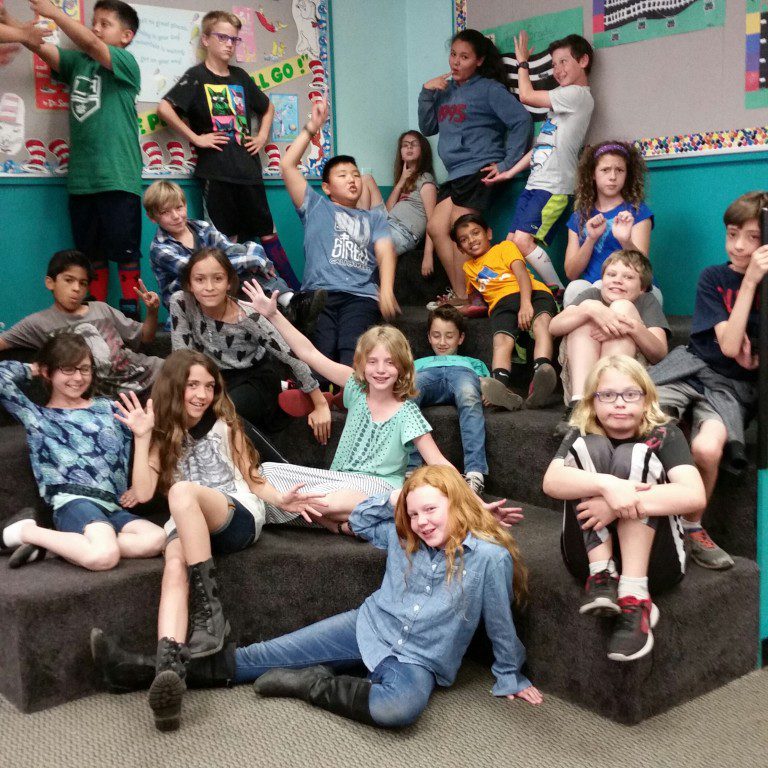 Roosevelt fifth-graders are set to perform at Flappers. (Photo Courtesy of Steve Saracino)
