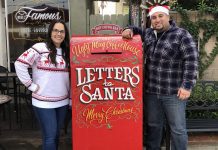 Santa’s Mailbox is Back at Ugly Mug Coffee House