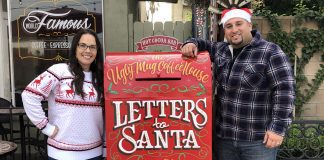 Santa’s Mailbox is Back at Ugly Mug Coffee House