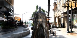 Batman Available for a ‘Selfie’ in Downtown Burbank