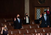 Adam Schiff Sworn In For New Term in the 117th Congress
