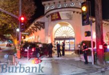 Sunday Night Multi-Vehicle Accident Winds Up Striking Front of Porto’s Restaurant