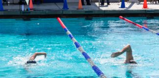 Markovich Completes 25-Mile Swim at Verdugo Park