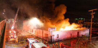 3 Alarm Fire Burns Decades-Old Cold Storage Facility