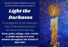 Burbank Human Relations Council Asks Community To “Light The Darkness”