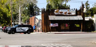 City of Burbank Red Tags Tin Horn Flats Building