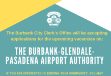 Two Spots Open on Burbank-Glendale-Pasadena Airport Authority – Apply Now
