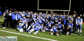 Burbank Football Takes Back Bragging Rights