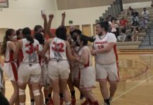 Burroughs Girls Basketball Moves On to Quarterfinals