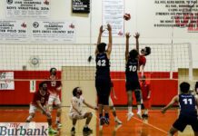 Burroughs Boys Volleyball Too Tough for Crescenta Valley
