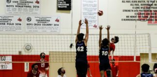 Burroughs Boys Volleyball Too Tough for Crescenta Valley