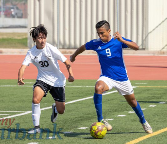 Burbank Boys Soccer Turns Back Burroughs