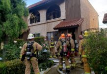 Burbank Fire Makes Quick Work on Apartment Fire on Grismer