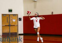 Burroughs Girls Volleyball Can’t Keep Pace With La Canada