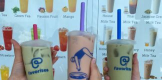 Favoritea Shines With Colorful Boba, Fruit And Milk Teas, Serves Up Tasty Chinese Snacks And Dishes