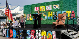 Dolores Huerta visits Dolores Huerta Middle School for Renaming Ceremony