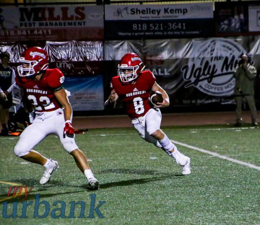 Burroughs Football Holds On For 21-20 Win Over Harvard-Westlake