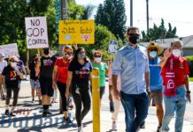 Burbank March for Reproductive Freedom Stands in Favor of Health Rights for All