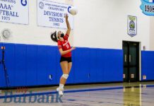 Burroughs Girls Volleyball Sweeps Burbank A Third Time