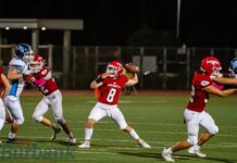 Burroughs Football Shut Out by Muir