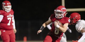 Burroughs Football Stands Tough Versus Pasadena
