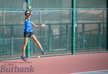Burbank Girls Tennis Passes First Playoff Test