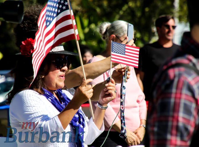 Veterans Day 2021 at McCambridge War Mem. (Ross A Benson)