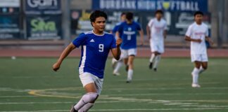 Burbank Boys Soccer Stops Pasadena