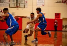 Burroughs Boys Basketball Too Much for Burbank