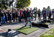 DeBell Inaugurates New Driving Range