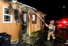 Early Morning Fire Destroys One Unit of a Burbank Triplex