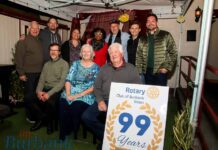 Noon Rotary Members Prepare for Upcoming Gala with Presidents Mixer