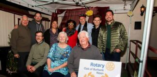 Noon Rotary Members Prepare for Upcoming Gala with Presidents Mixer
